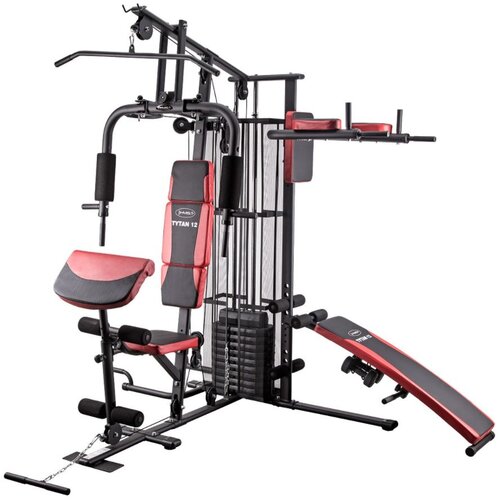 Hms multifunkcijska fitness postaja sa koloturom i klupom Slike