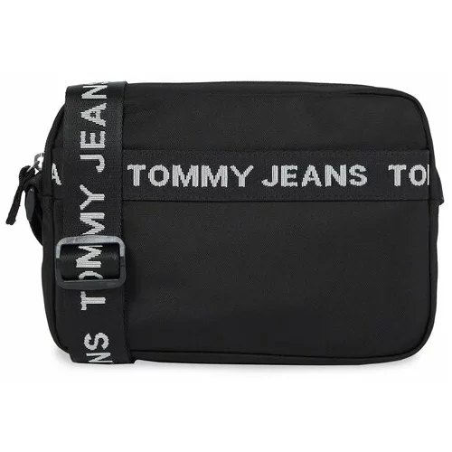 Tommy Jeans Torbica za okrog pasu Tjm Essential Ew Crossover AM0AM11522 Črna