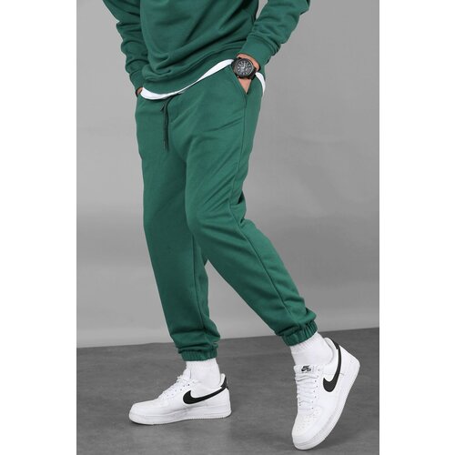 Madmext Men's Green Basic Regular Fit Sweatpants Slike