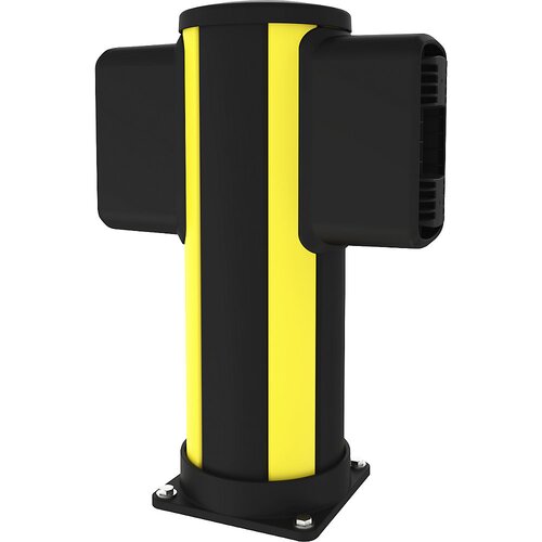 Axelent Sredinski stebrič za zaščito pred trki X-Protect, višina 610 mm, dva priključka, na nasprotnih straneh Cene