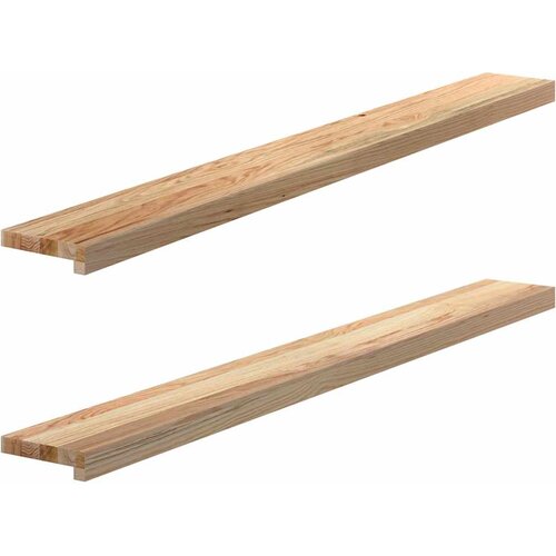  Prozorske klupice 2 kom 140x15x2 cm netretirane masivne hrast Cijene