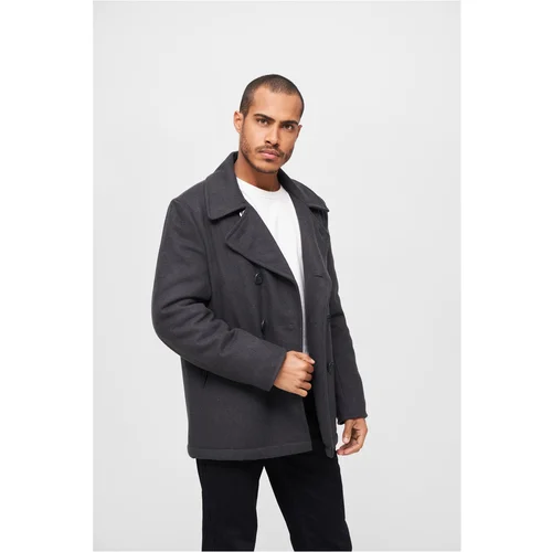 Brandit Pea Coat anthracite