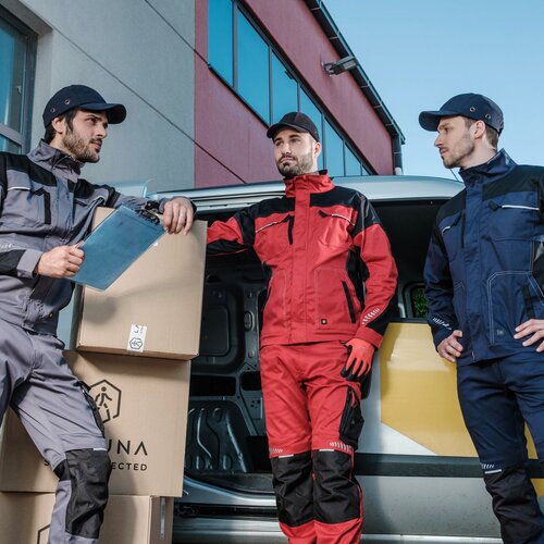  Radna jakna PACIFIC FLEX petrol plava Slike