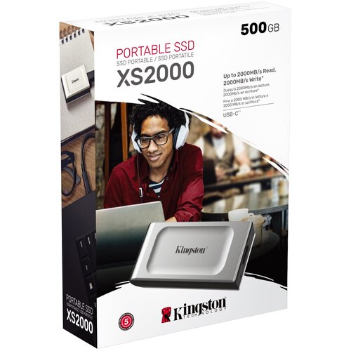 Kingston Ext SSD 500GB USB-CXS2000, R/W:2000/2000MBs Cijene