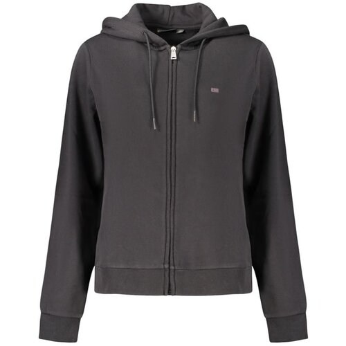 Napapijri Aurora ženska hoodie dukserica na patentni zatvarač crna Cijene