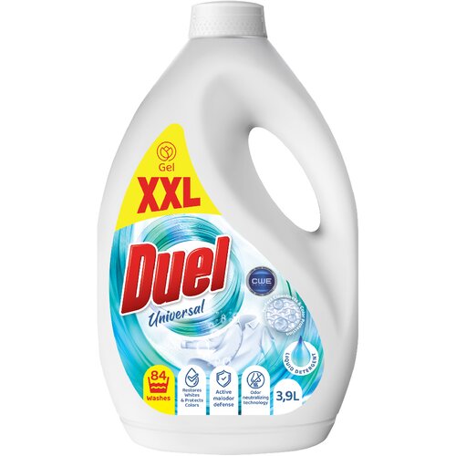 Duel Universal tečni deterdžent za ma&amp;scaron;insko i ručno pranje ve&amp;scaron;a 3.9l Slike