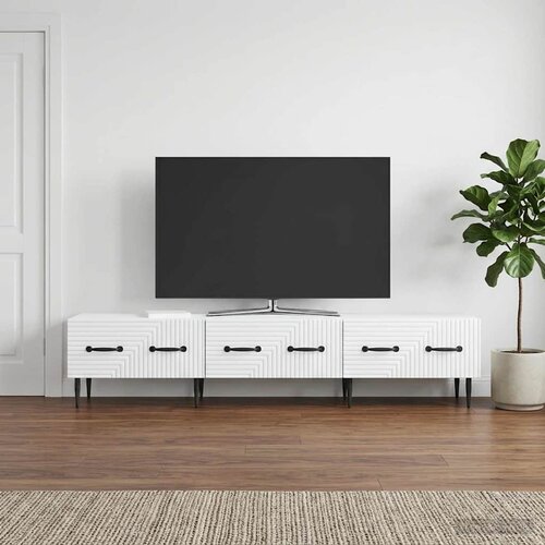  TV ormar s ladicama 147 x 34,5 x 30 cm Konstruirano drvo Slike