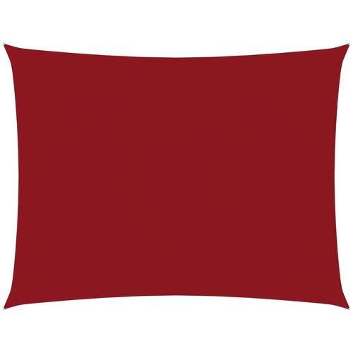 vidaXL Senčno jadro oksford blago pravokotno 3,5x4,5 m rdeče, (20965266) Cene