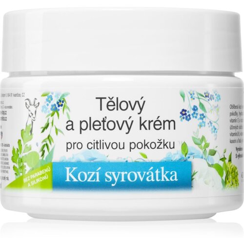 Bione Cosmetics Kozí Syrovátka hranjiva krema za lice i tijelo za osjetljivu kožu 260 ml Cijene