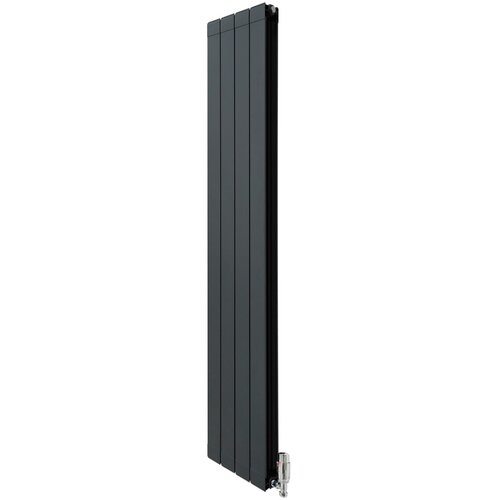 Monster aluminijasti radiator in ventili - 1800 mm x 315 mm - antracitno siva, (21569764) Cene