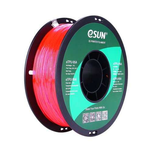 ESUN eTPU-95A Transparent Pink Slike