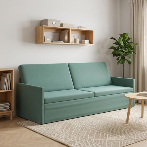 SOFA za 3 osobe Morska zelena 220 x 81 x 82 cm Baršun Cene