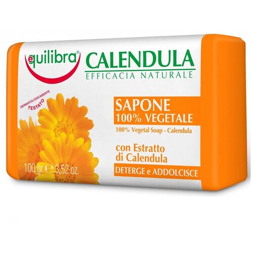 Equilibra eq calendula natural soap 100gr Cene