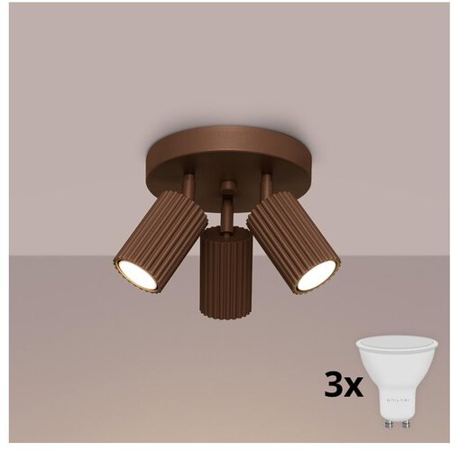  Brilagi - LED spot svetlo CRESTO 3xGU10/10W/230V braon Cene
