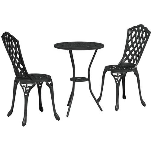 Bistro set za vrt 3 pcs Aluminij Slike