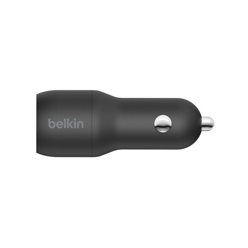 Belkin Boost Charge Dual USB-A Car Charger 24W (CCD001bt1MBK) Slike