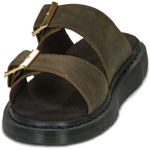 Dr. Martens Natikači Josef Slide Sandal DMs Olive Wyoming Kaki Slike