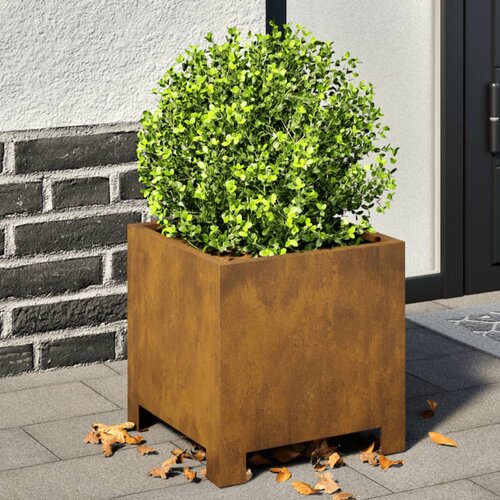 vidaXL Vrtna sadilica 30x30x30 cm od čelika COR-TEN Cijene