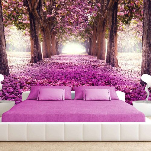  Samoljepljiva foto tapeta - Pink path 441x315 Slike
