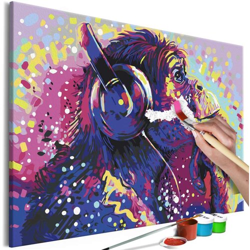 Slika za samostalno slikanje - Magic Chimpanzee 60x40 Cijene