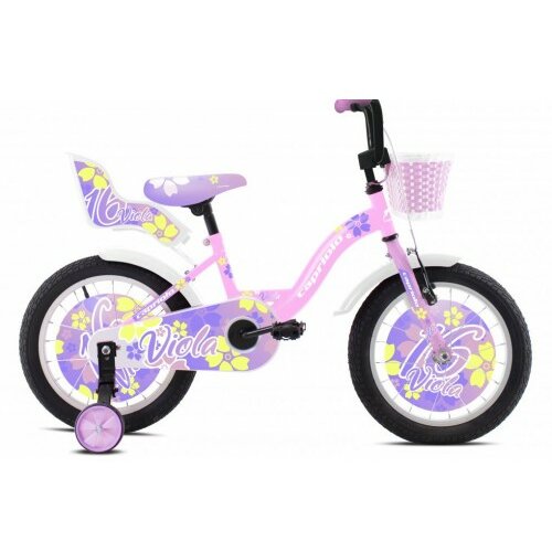 Capriolo dečiji bicikl Viola 16 pink-bela Slike