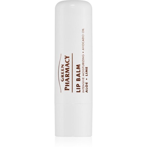 Green Pharmacy Lip Care Aloe and Lime intenzivni vlažilni balzam za ustnice SPF 10 3.6 ml Cene