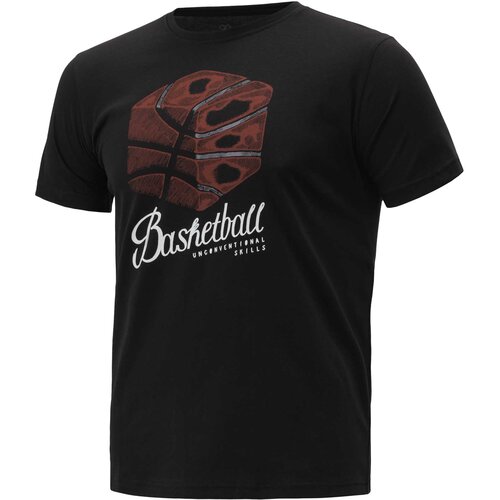 BRILLE Muška majica kratkih rukava Basketball, Crna Slike