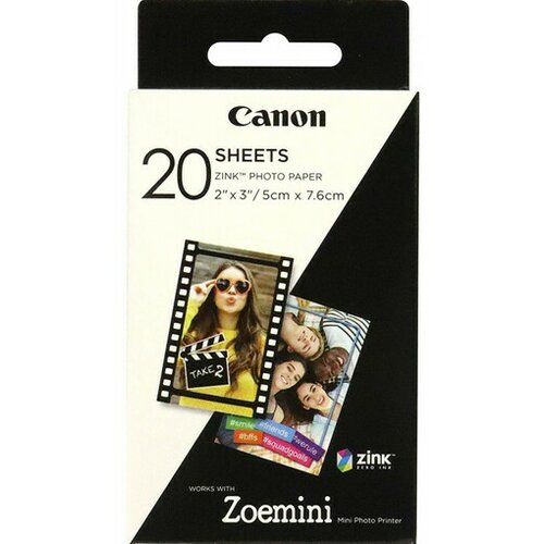 Canon Zoemini Zink Foto papir 20kom - ZP-2030 Slike