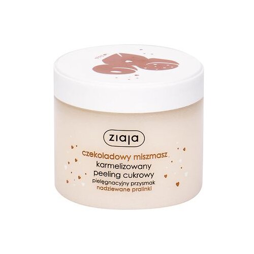 Ziaja Chocolate Mix Sugar Body Scrub sladkorni piling za telo 300 ml Slike