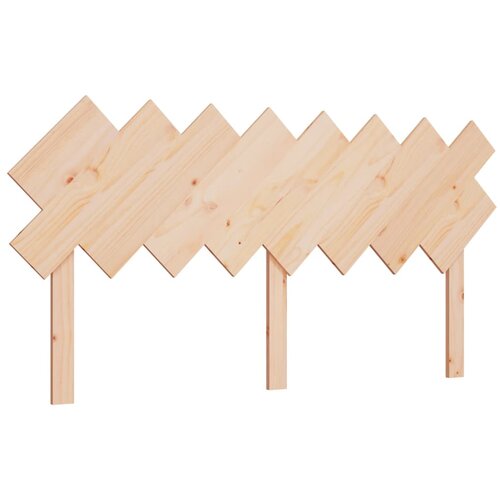 Maison Chic posteljno vzglavje - vzglavna omarica - nočna omarica 159,5x3x80,5 cm trdna borovina, (21704518) Slike