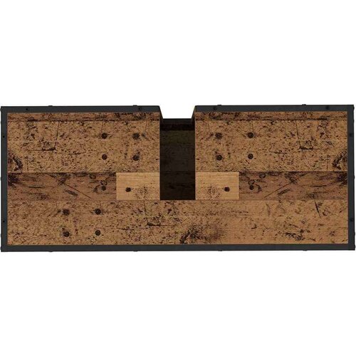  Set namje&amp;scaron;taja za kupaonicu 3 pcs Staro drvo 80 x 33 x 60 cm Slike