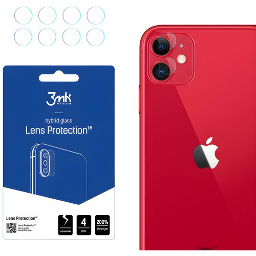 4x Staklo za kameru 3mk za Apple iPhone 11 - Prozirna KP20924 Cijene