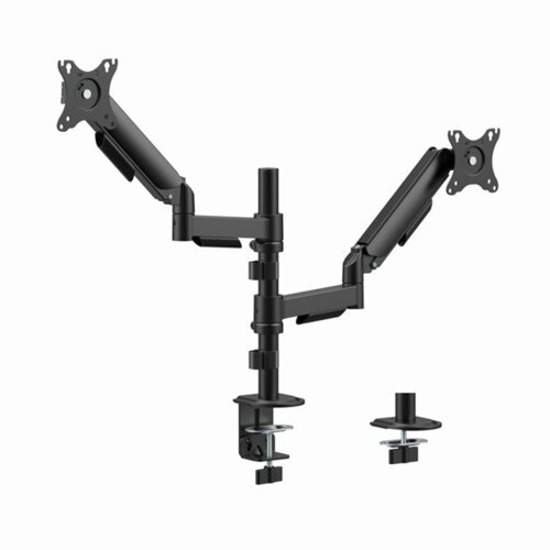  NOSAČ ZA DVA MONITORA GEMBIRD MA-DA2P-02, montaža na stol, 17&rdquo;-32&rdquo;, up to 9 kg Cijene