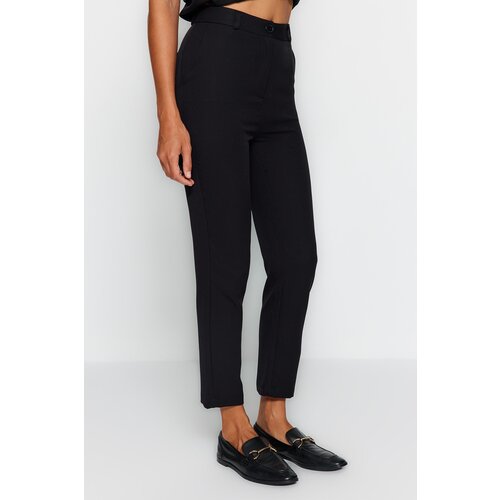 Trendyol Ženske pantalone Basic black siva | smeđa | pink Cene