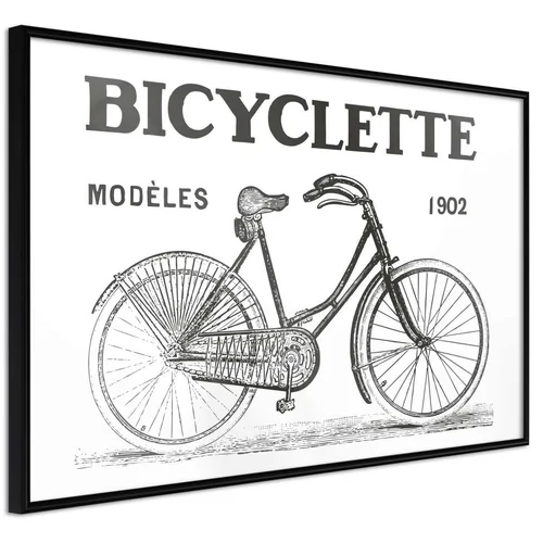  Poster - Bicyclette 90x60