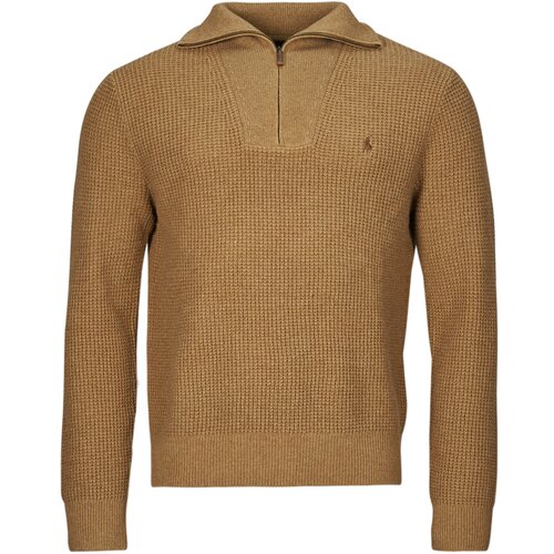 Polo Ralph Lauren Puloverji PULL 1/2 ZIP EN LAINE MELANGE Kostanjeva Slike