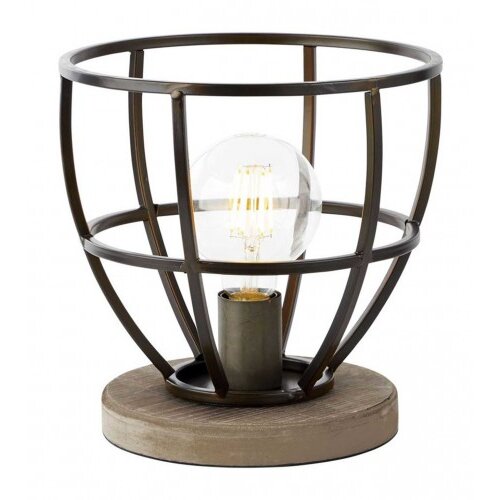 Brilliant Lampa stolna Matrix wood A60 E27 60W 230V 99007/76 Slike