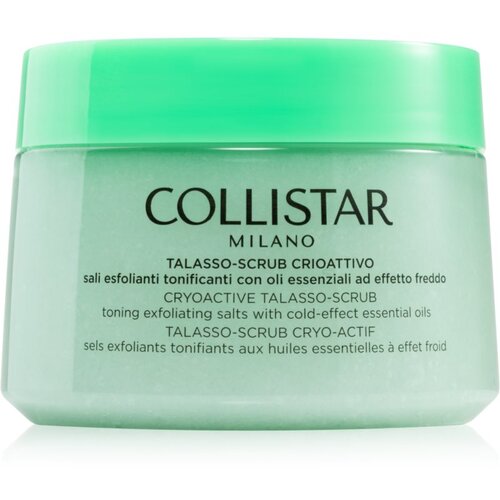 Collistar Special Perfect Body Talasso Scrub Cold-Effect Essential Oils energijski piling za telo s hladilnim učinkom 700 g Slike