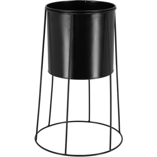 Esschert Design Držač tegle za cvijeće Black Planter Cijene
