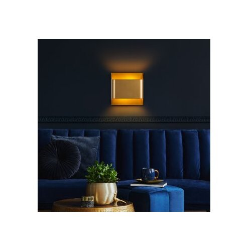 Opviq vall lamp zidna lampa zlatne boje bera 15302 Slike