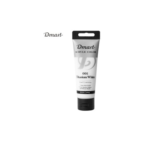 Deli AKRILNA BOJA DMAST PEBEO 75ml 001 TITANIUM WHITE EC330-TW Cene