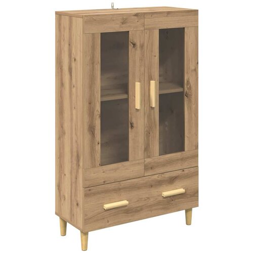 vidaXL Visok predalnik Umetni hrast 70 x 31 x 115 cm Konstruiran les, (5000108022) Cene