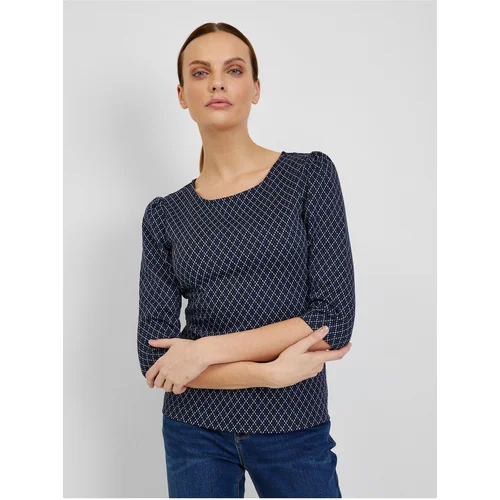 Orsay Dark blue Women Patterned T-Shirt - Women