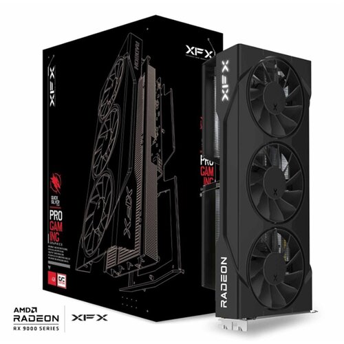 XFX Graphics card. SWIFT RX 9060XT OC 3-FAN 16GB Slike