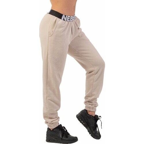 NEBBIA Ženska trenerka Iconic Mid-Waist Cream Cene