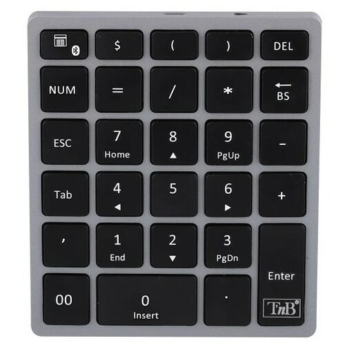 TNB numerička bežična tastatura mpvbt sivo-crna Cene