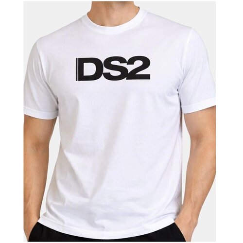 Ds2 Majice s kratkimi rokavi SS26272 Bela Slike