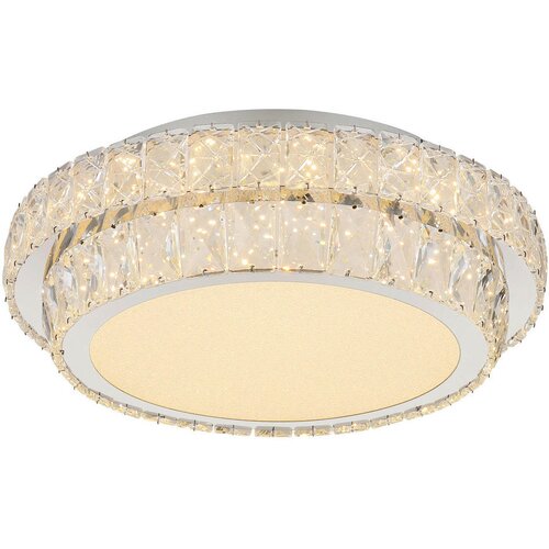 Globo 68157-38 - Stropno svetlo KLARA, LED/38W/230V, prigu&amp;scaron;iva, prečnika 40 cm, sa daljinskim upravljačem Slike
