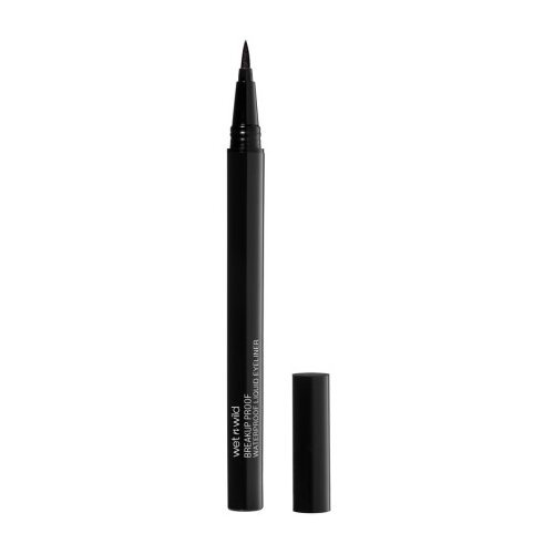 Wet'n wild vodoodporno tekoče črtalo - Breakup Proof Waterproof Liquid Eyeliner - Ultra Black Cene