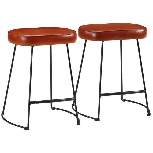 VidaXL Barski stolci 2 kom tamnosmeđi 40 x 29 5 x 53 cm Slike
